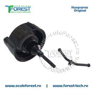 Buson rezervor carburant original pentru motocoasa Husqvarna 323R, 325RX, 333R - Img 7