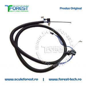 Cablu acceleratie complet original pentru motocoasa Husqvarna 125R, 128R - Img 5