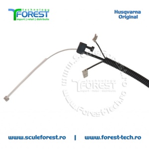 Cablu acceleratie complet original pentru motocoasa Husqvarna 135R, 333R, 535RX - Img 4