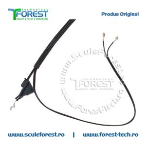 Cablu acceleratie complet original pentru motocoasa Husqvarna 232R, 235R - Img 6