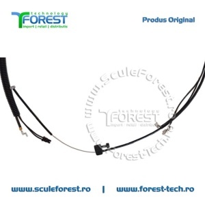 Cablu acceleratie original complet pentru motocoasa Husqvarna 129R, 325R - Img 3