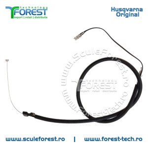 Cablu acceleratie original complet pentru motocoasa Husqvarna 333R MarkII - Img 4