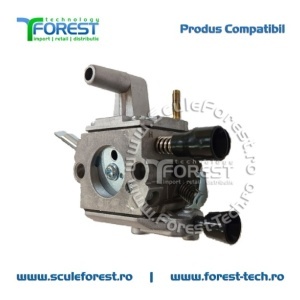 Carburator compatibil pentru motocoasa Stihl FS120, FS200, FS250, FS300, FS350 - Img 3