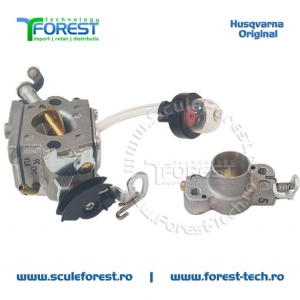 Carburator original model Walbro pentru drujba Husqvarna 130, 135 MarkII - Img 4