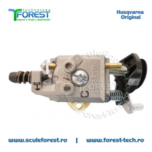 Carburator original pentru motocoasa Husqvarna 545RX, 545RXT, 545FX, 545FXT - Img 7