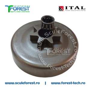 Carcasa ambreiaj compatibila pentru drujba Husqvarna 365, 365 X-TORQ, 371XP, 372XP, 372XP X-TORQ, Jonsered CS2166, CS2172 cu pinion fix si rulment pas .3/8" - Img 3