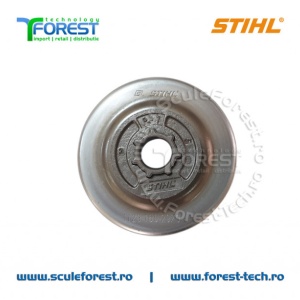 Carcasa ambreiaj originala pentru drujba Stihl MS171, MS181, MS210, MS230 cu sproket pas .3/8" - Img 4