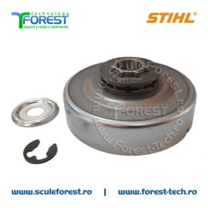 Carcasa ambreiaj originala pentru drujba Stihl MS261, MS261C, MS271, MS271C, MS291 cu sproket pas .325" - Img 2
