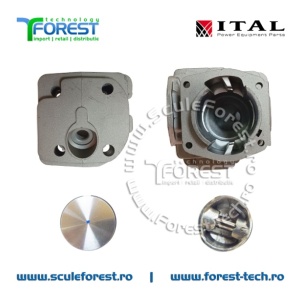 Cilindru compatibil drujba Husqvarna 365, Jonsered CS 2165 - iesire patrata - Img 4