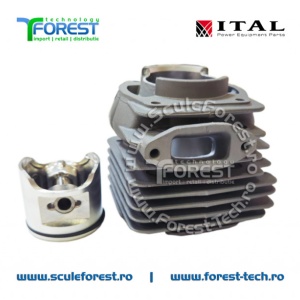 Cilindru compatibil drujba Husqvarna 365, Jonsered CS2165 - iesire rotunda - Img 2