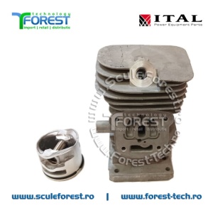 Cilindru compatibil drujba Stihl MS180 2-MIX, MS180C 2-MIX New Model - Img 2