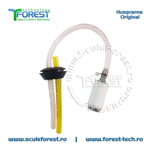 Conducta (furtun) carburant originala motocoasa Husqvarna 333R MarkII - Img 3