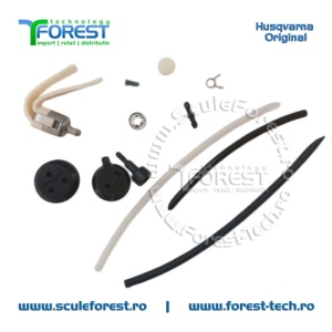 Conducta (furtun) carburant (set) originala motocoasa Husqvarna 129R, 325R