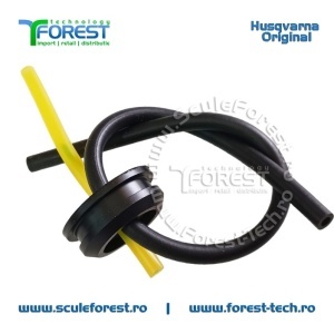 Conducta (furtun) carburant (set) originala motocoasa Husqvarna 525RX - Img 8