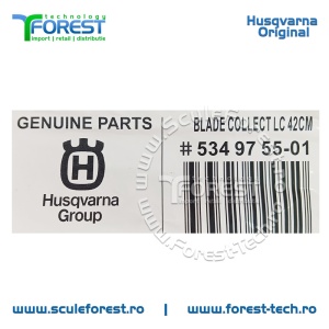 Cutit original pentru masina de tuns gazonul Husqvarna LC142i, LC142iS - 420mm - Img 9