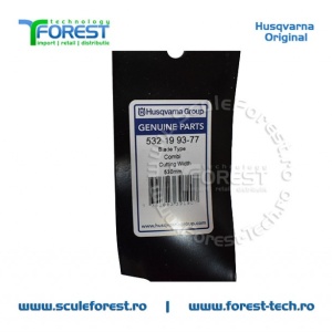 Cutit original pentru masina de tuns gazonul Husqvarna LC153, LC153S, R52S, R53, R152SV si Partner 4552CM - 530mm - Img 4
