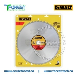 Disc DeWalt DT1927 pentru fierastrau circular 355 mm, 90 dinti, pentru taiere otel, seria Extreme - Img 2