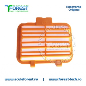 Filtru aer cu sita din plastic original pentru drujba Husqvarna 130, 135 Mark II - Img 2