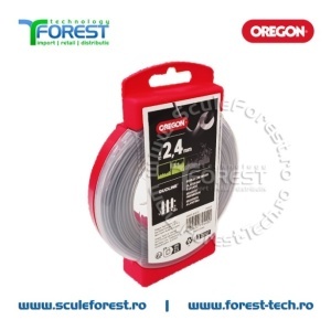 Fir motocoasa (damil) 2.4mm rola 15m Oregon DuoLine - Img 4