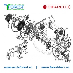 Schema explodata atomizor Cifarelli M1200 - Img 5