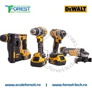 Set 4 scule electrice cu acumulatori Dewalt DCK422P3