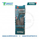 Set 5 burghie pentru ceramica TOTAL | SculeForest.ro