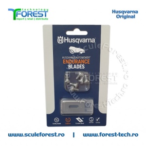 Set 6 cutite Husqvarna ENDURANCE pentru automower (robot de tuns gazonul) Husqvarna