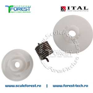 Tambur demaror KIT compatibil pentru drujba Husqvarna 340e, 345e, 435e, 440e, 450e, Jonsered CS2240, CS2245, CS2250 - Img 2