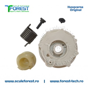 Tambur demaror KIT original pentru drujba Husqvarna 120 MarkII, 137, 142, 235e, 236, 240e - Img 2