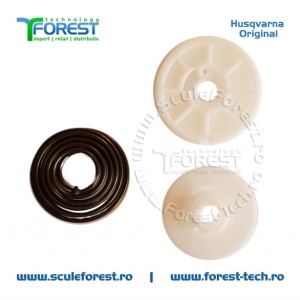 Tambur demaror KIT original pentru motocoasa Husqvarna 128R, 323R, 323RII, 327RX