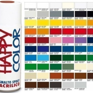 Vopsea spray "HAPPY COLOR" acrilic VERDE MUSCHI RAL 6005 MAT 400ml - Img 3