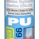 Adeziv sigilant elastic ALB pentru constructii FLEXEDIL 66 - 300ml
