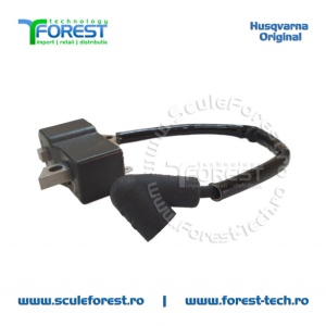 Bobina aprindere originala pentru motocoasa Husqvarna 125C, 125R, 128C.128R, 128LDX, Jonsered BC2128, McCulloch B28PS