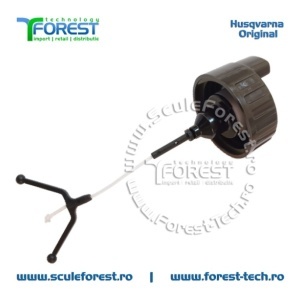 Buson rezervor carburant original pentru motocoasa Husqvarna 135R, 535RX - Img 5