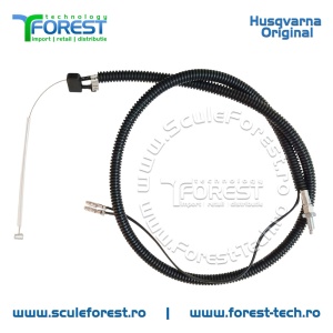 Cablu acceleratie original complet pentru motocoasa Husqvarna 333R MarkII