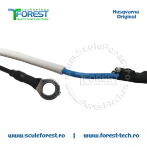 Cablu electric asamblat original pentru drujba Husqvarna 135, 140, 435, 435e, 440, 440e, Jonsered CS2240, CS2240S - Img 3