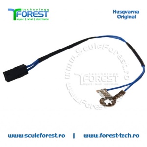 Cablu electric asamblat original pentru motocoasa Husqvarna 125R, 128C, 128R, Jonsered BC2182