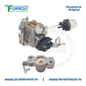 Carburator original model Walbro pentru drujba Husqvarna 130, 135 MarkII - Img 5