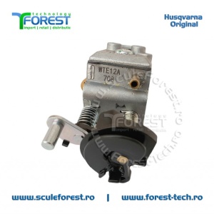 Carburator original pentru motocoasa Husqvarna 545RX, 545RXT, 545FX, 545FXT - Img 8