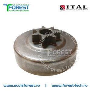 Carcasa ambreiaj compatibila pentru drujba Stihl 026, MS260, MS270, MS280 cu pinion fix si rulment pas .325" - Img 4