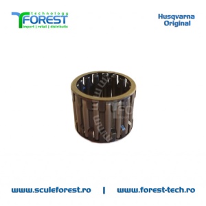 Carcasa ambreiaj originala pentru drujba Husqvarna 51, 55 cu sproket si rulment pas .325" - Img 7