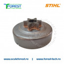 Carcasa ambreiaj originala pentru drujba Stihl MS170, MS180, MS017, MS018 pas .3/8"