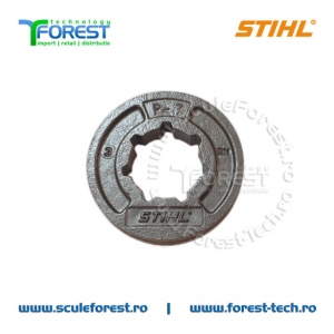 Carcasa ambreiaj originala pentru drujba Stihl MS171, MS181, MS210, MS230 cu sproket pas .3/8" - Img 5