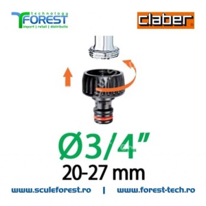 Conector pentru robinet metalic de 3/4" - Img 3