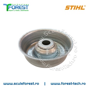 Cupa suport de protectie la disc originala ptr. motocoasele Stihl FS55, FS56, FS100, FS120, FS250 - Img 4