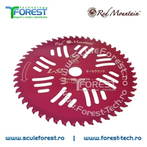 Disc (cutit) motocoasa VIDIA, arbusti 230mm 52dinti | SculeForest - Img 3