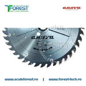 Disc taiere arbusti VIDIA Anova arbusti 255 mm, 40 dinti, 20mm | SculeForest.ro - Img 2
