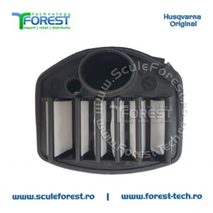 Filtru aer cu sita din plastic original pentru drujba Husqvarna 357XP, 359 - Img 3