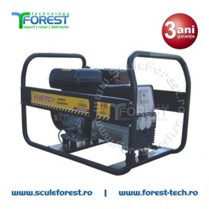 Generator curent monofazic 6.2 kVA Energy 6500 MH, motor Honda, benzina - Img 2