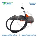 Maner acceleratie complet cu cabluri coasa Husqvarna 128R